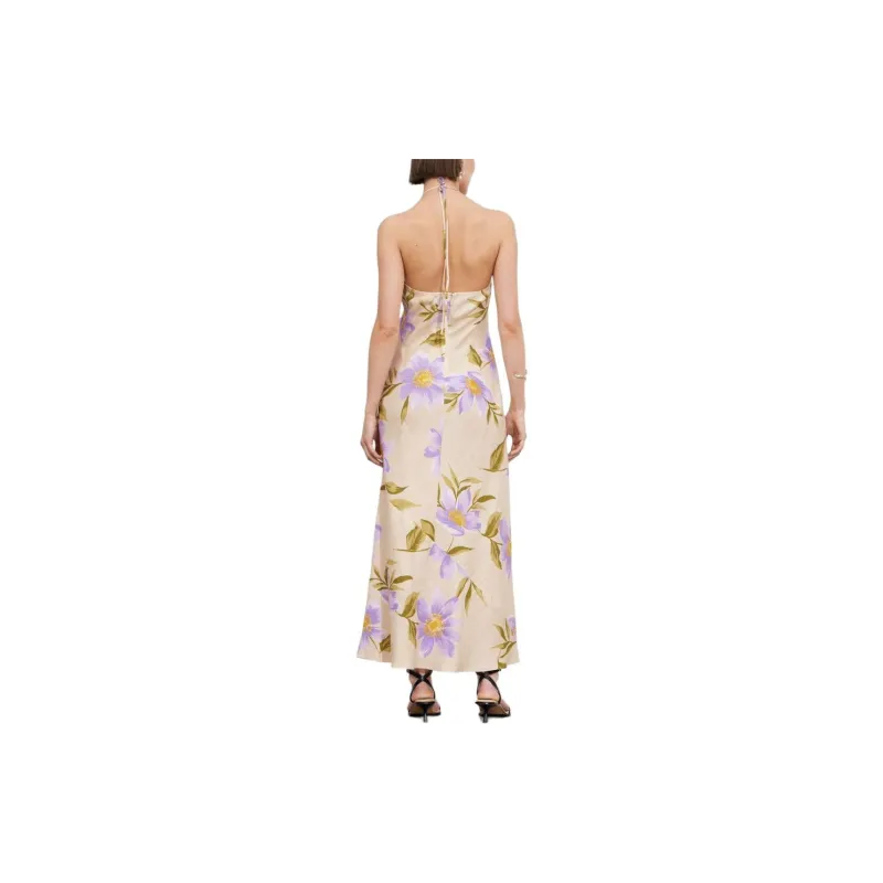 Other Stories Sleeveless Dress Women's Lilac Print-1