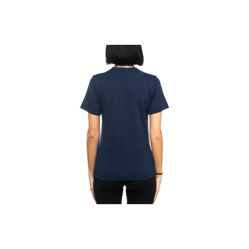 CDG Play T Shirts Women's Marine Blue-2