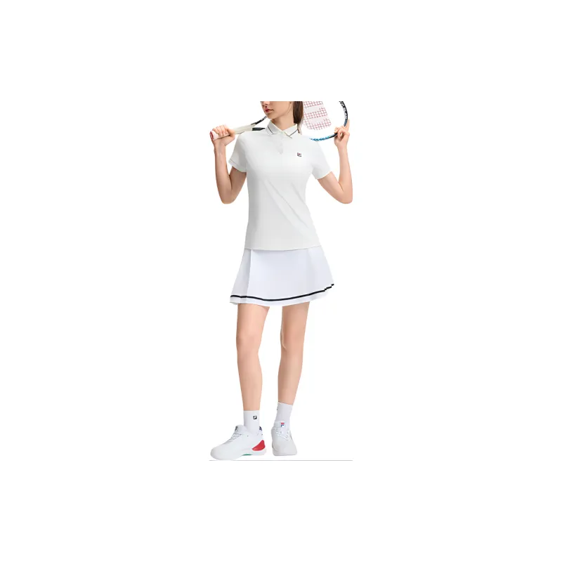 FILA Casual Short Skirts Women's Bright White-3