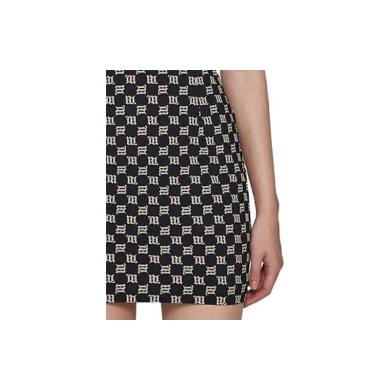 Misbhv Monogram Sleeveless Mini Dress-5