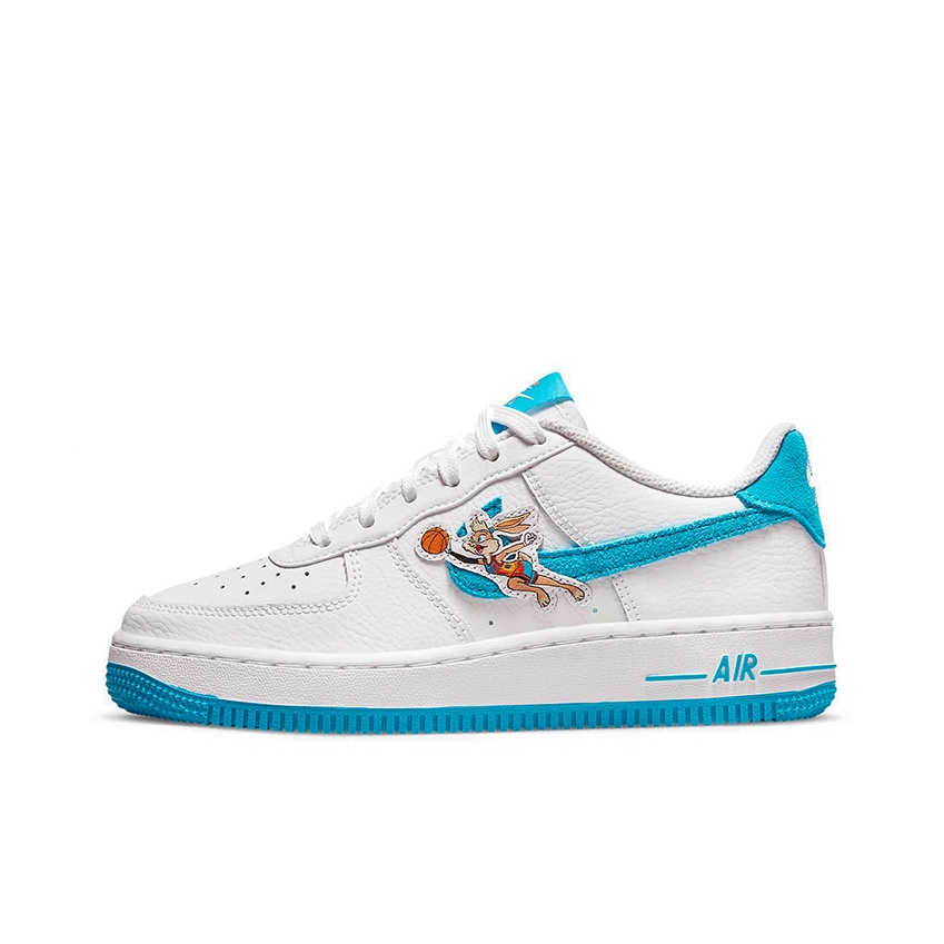 Nike Air Force 1 White Hare Space Jam GS selling 4.5Y