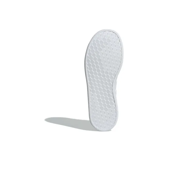 Adidas Neo GRAND COURT K Abrasion Resistant Low Top Skateboard Shoes Pure White Kids'-5