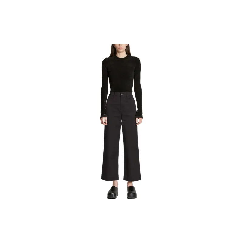 PROENZA SCHOULER Cropped Cotton Twill Culottes-2