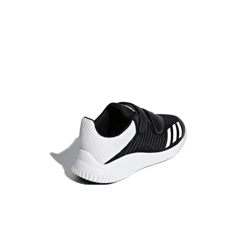 Adidas Fortarun Wide Cf Slip Resistant Low Top Kids Lifestyle Shoes Black White Children Aged 3 7 Years Old-3