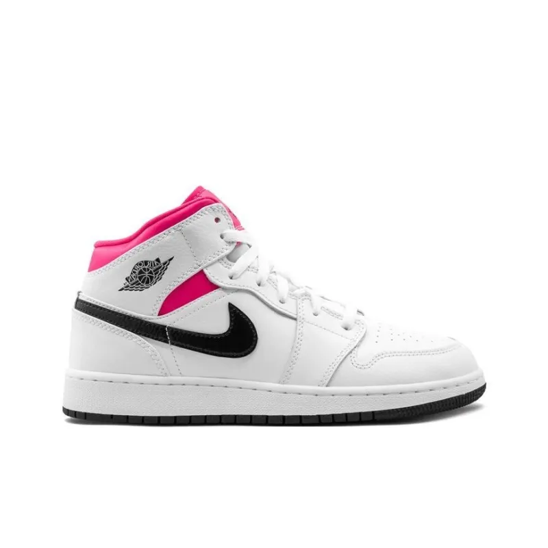 Jordan 1 Retro Mid GS Hyper Pink-2