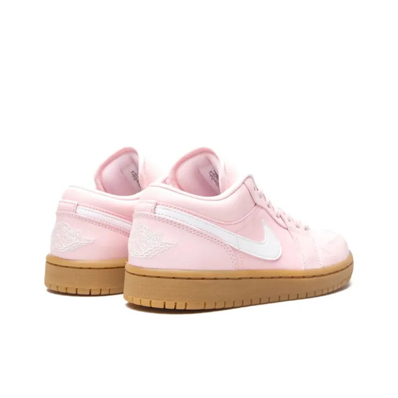 Jordan Air Jordan 1 Low Anti-Slip Wear-Resistant Breathable Lightweight Low-Top Vintage Basketball Shoes Women's Pink-3