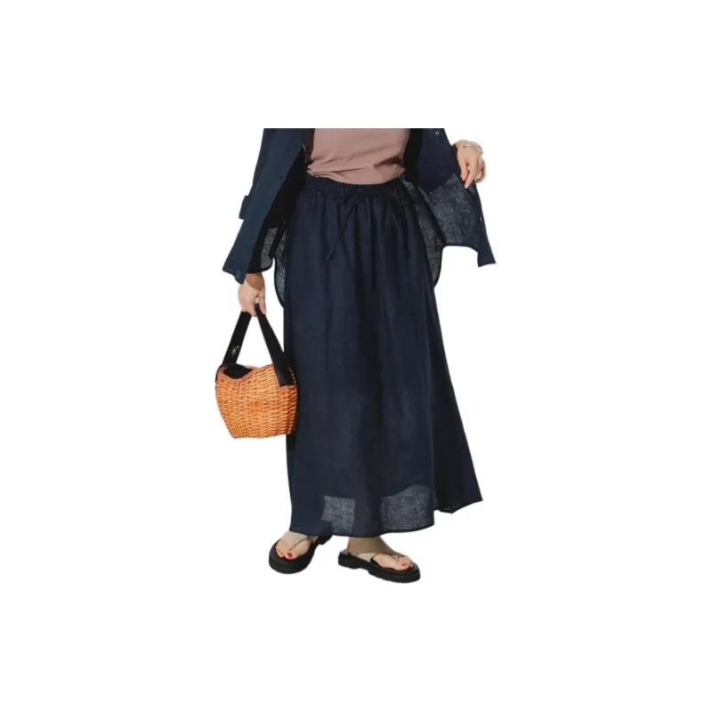 Beams Casual Long Skirts Women's-2