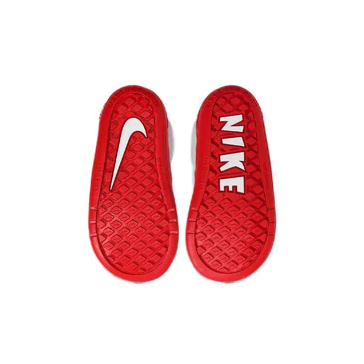 Nike Pico Slip Resistant Cushioning Wear Resistant Breathable Low Top Toddler Shoes Gray Red Infant And Toddler-5