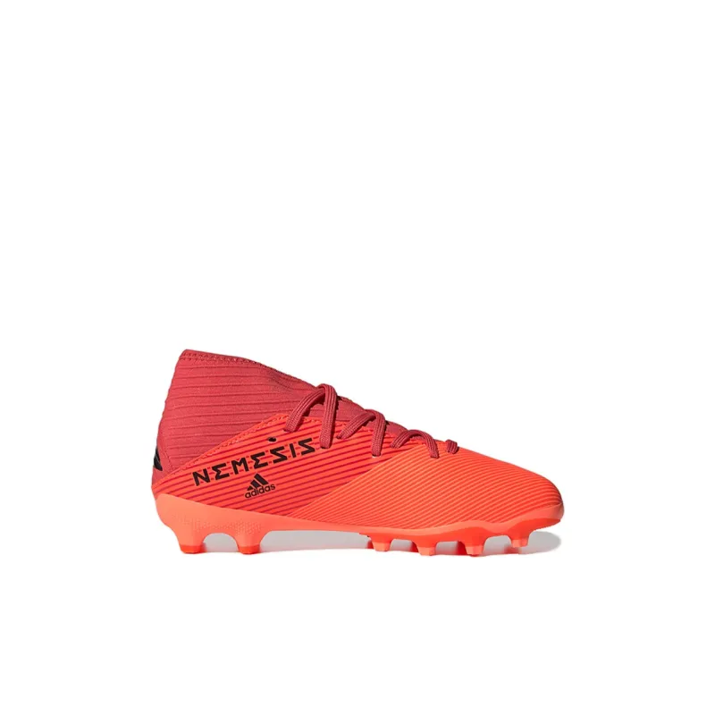 Adidas Nemeziz 19.3 Mg J Anti Slip Wear Resistant Low Top Kids' Soccer Shoes Orange Kids'-1