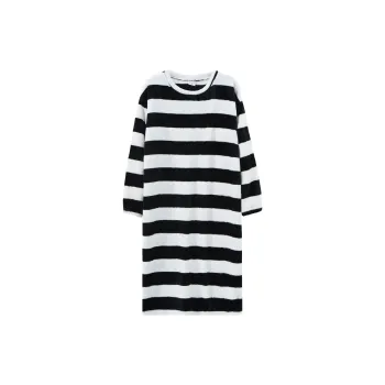 Ta Yan Winter Nightgown Women's Black White