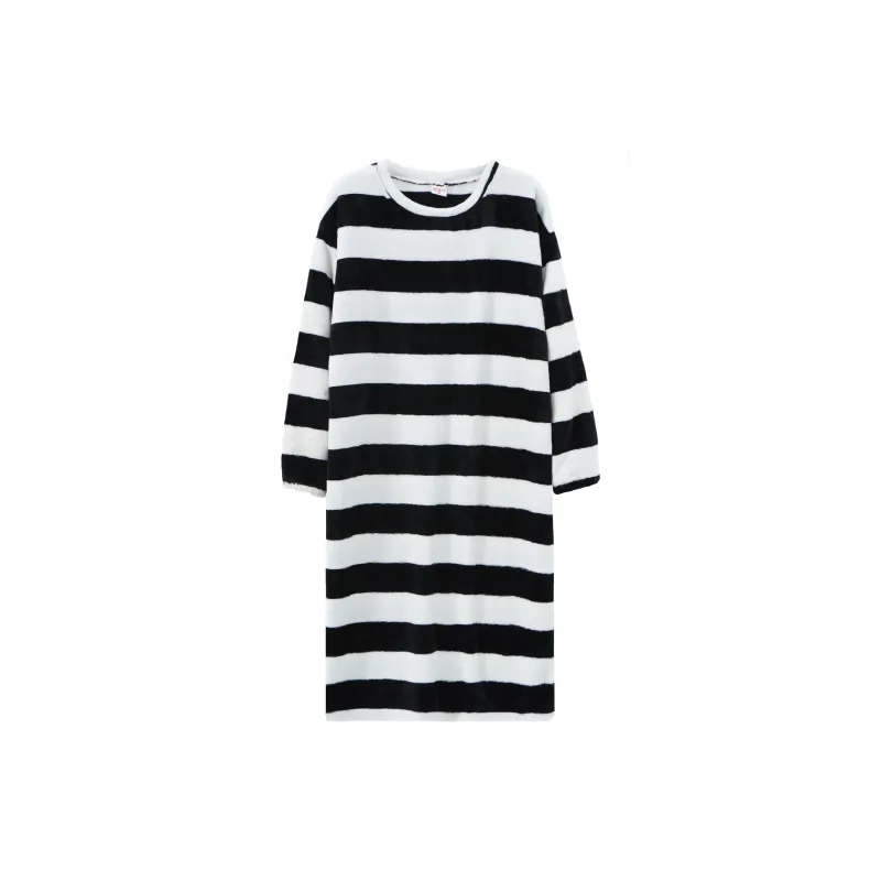 Ta Yan Winter Nightgown Women's Black White-0