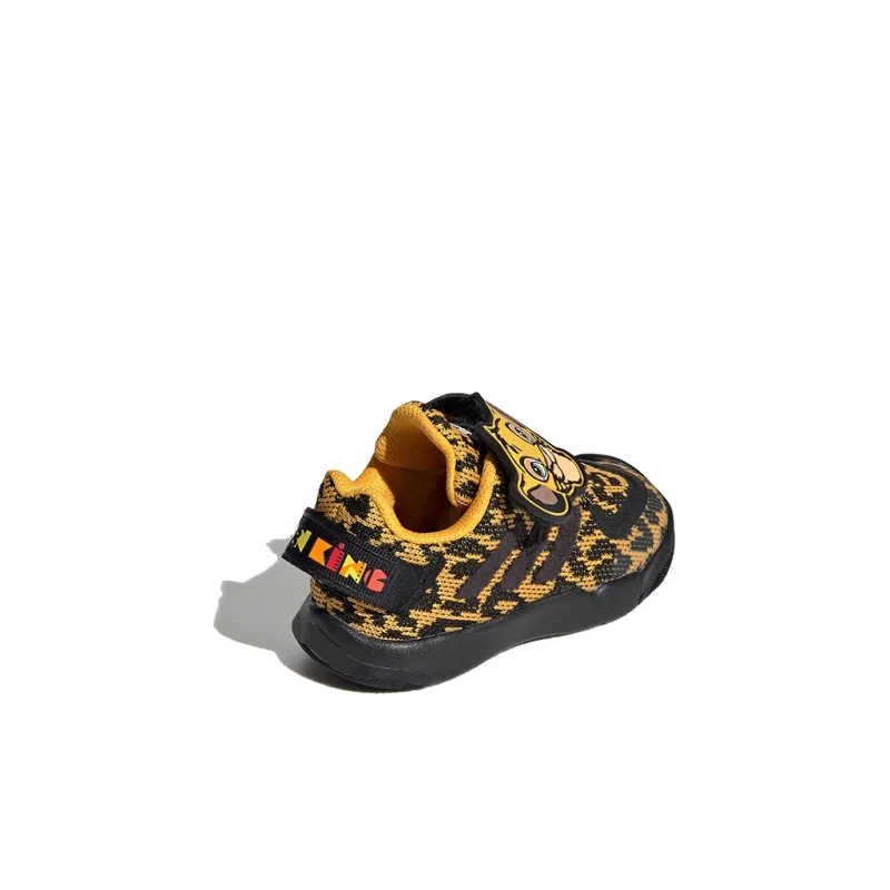 Adidas Activeplay Summer.Rdy Low Top Toddler Shoes Black Yellow Infant And Toddler-3