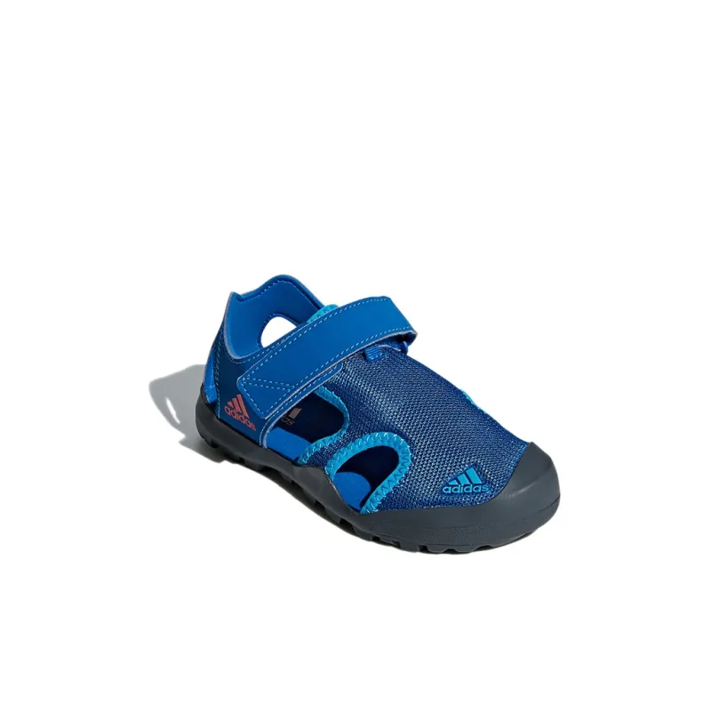 Adidas Captain Toey K Anti Slip Wear Resistant Sandal Blue Kids-2