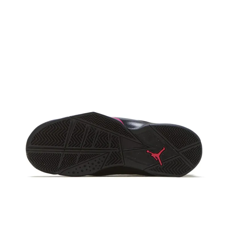 Jordan True Flight Black Dark Grey Deadly Pink GS-4