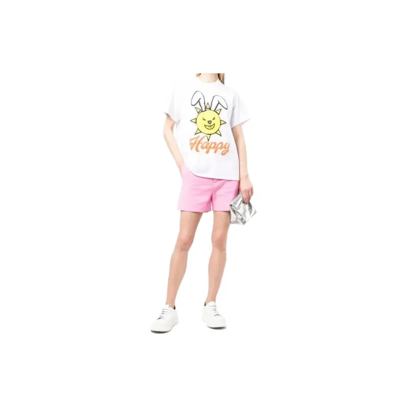 NATASHA ZINKO Graphic print Short sleeved T shirt-1