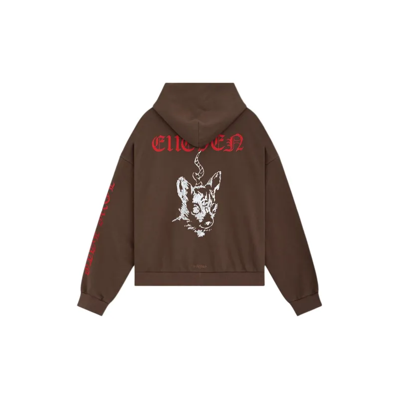 WE11DONE FW24 Sweatshirt Women's Brown-1