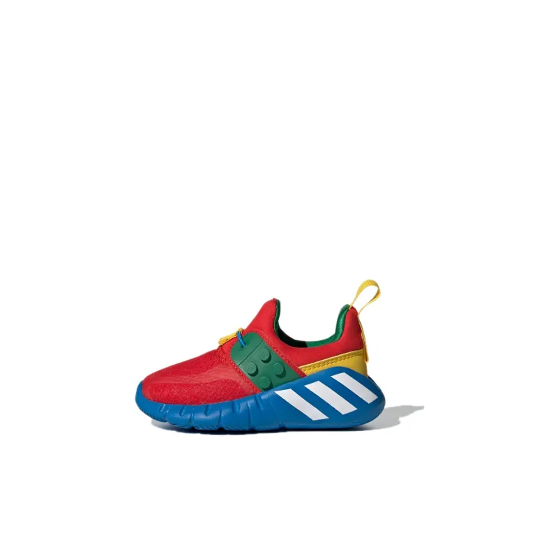 LEGO x Adidas Rapida Slip-Resistant Breathable Low-Top Toddler Shoes Red Blue Infant And Toddler-0
