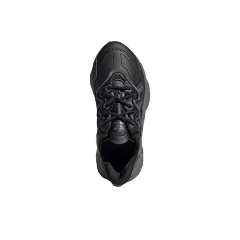 Adidas Originals Breathable Low Top Kids Lifestyle Shoes Black Teenagers-4
