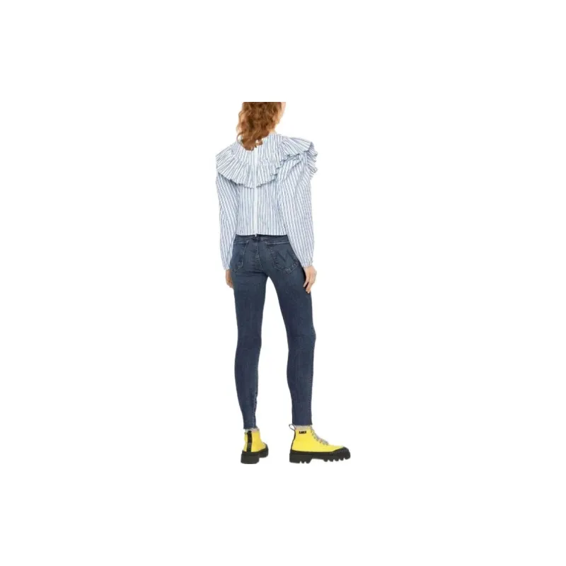 MOTHER Distressed Skinny Jeans-2