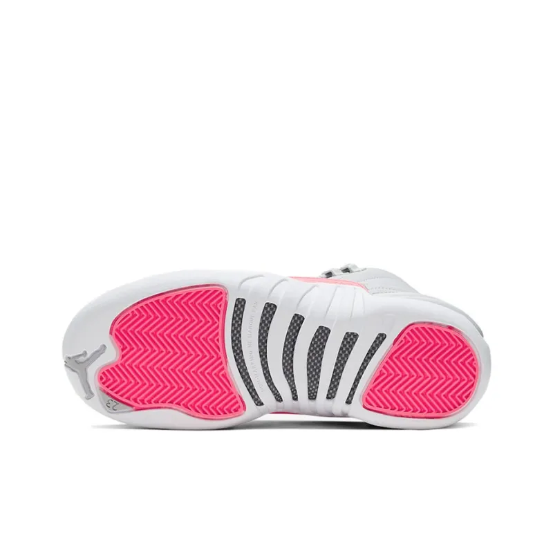 Jordan 12 Retro Wolf Grey Racer Pink GS-4