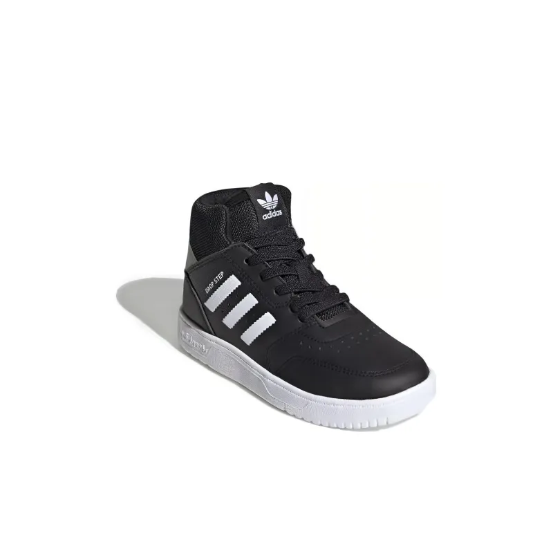 Adidas Originals 360 C High-Top Kids' Skateboarding Shoes Black White Children Aged 3-7 Years Old-2