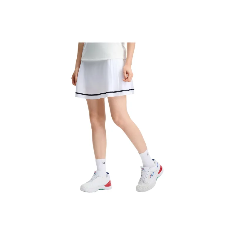 FILA Casual Short Skirts Women's Bright White-2