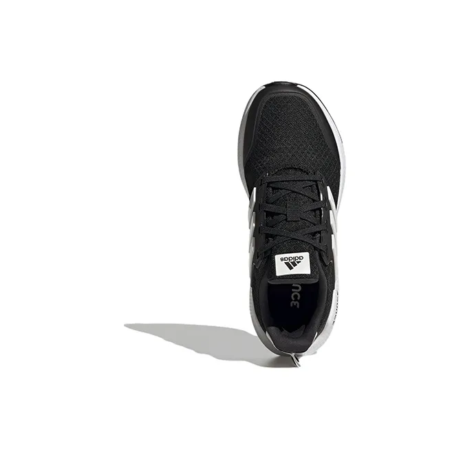 Adidas EQ21 2.0 J Slip Resistant, Abrasion Resistant, Breathable Low Top Kids' Running Shoes Black White Teenagers-3