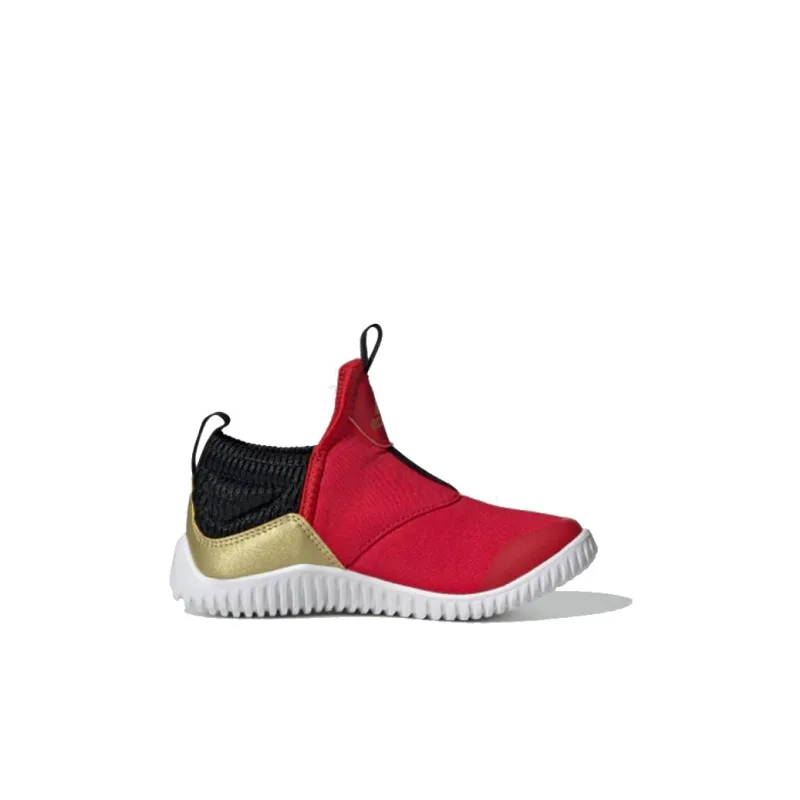 Adidas Rapidazen C Non-slip Lightweight Low-Top Kids' Running Shoes Red Gold Children Aged 3-7 Years Old-1