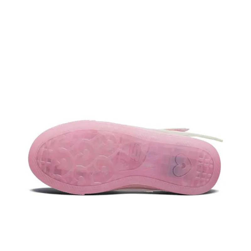 Skechers Shuffle Brights High Top Kids' Skateboarding Shoes Light Pink Teenagers-4