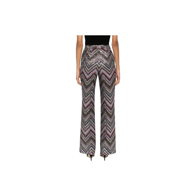 MISSONI Sequin embellished Flared Trousers-2