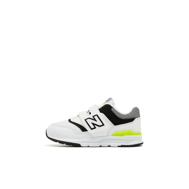 New Balance NB 997H Cushioned Slip-Resistant Breathable Low-Top Toddler Shoes White Green Infant And Toddler-0