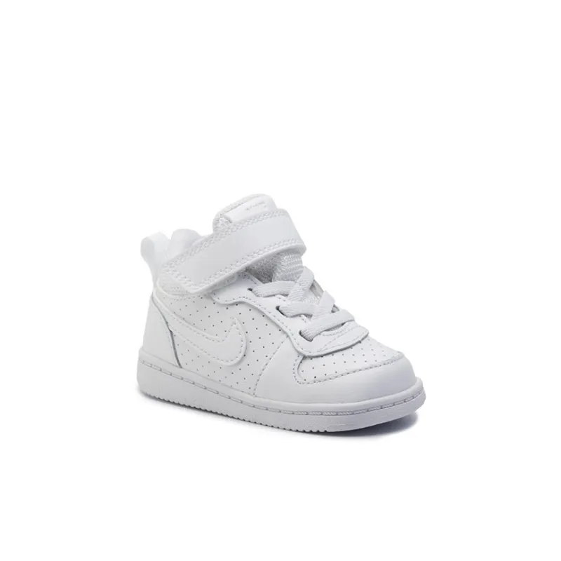 Nike Mid Top Skateboard Shoes White Infant And Toddler-1