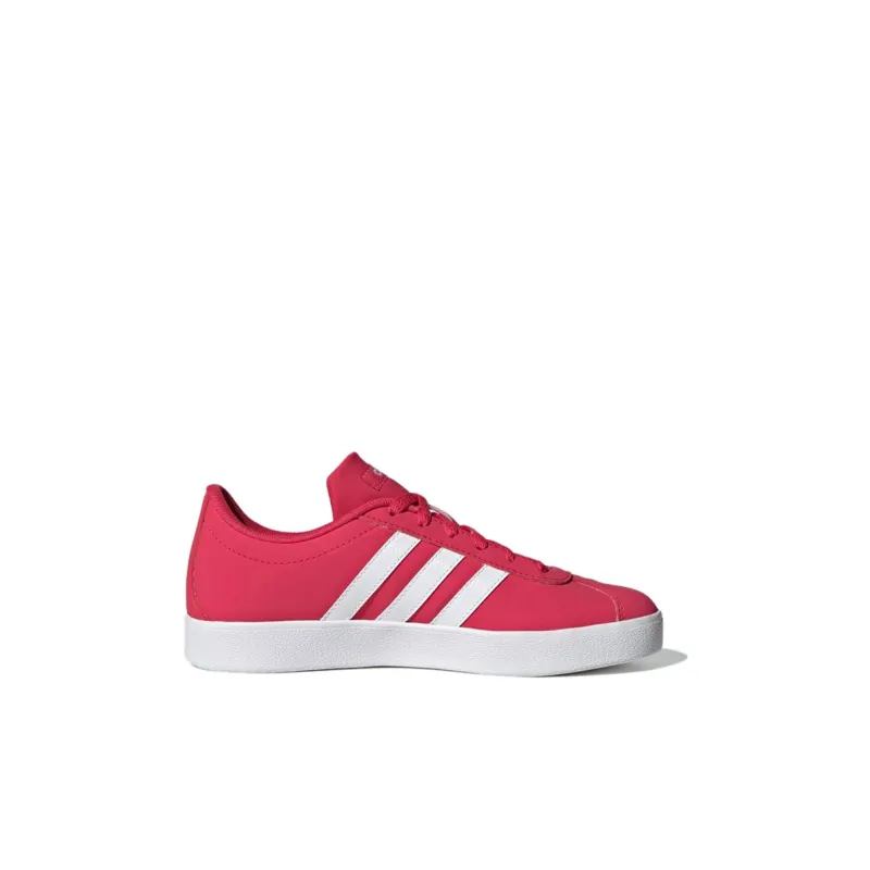 Adidas Neo VL Court 2.0 K Abrasion Resistant Low Top Kids' Skateboarding Shoes Red Kids'-1