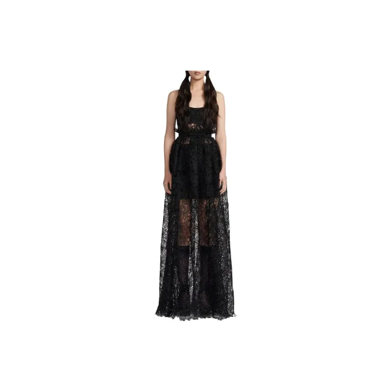 DIOR Slip Dresses Women's Black-2
