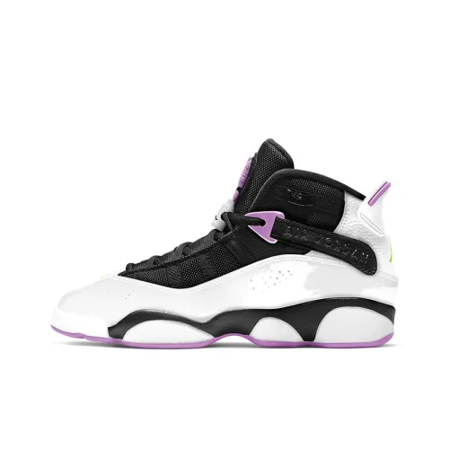 Jordan 6 Rings White Light Purple GS