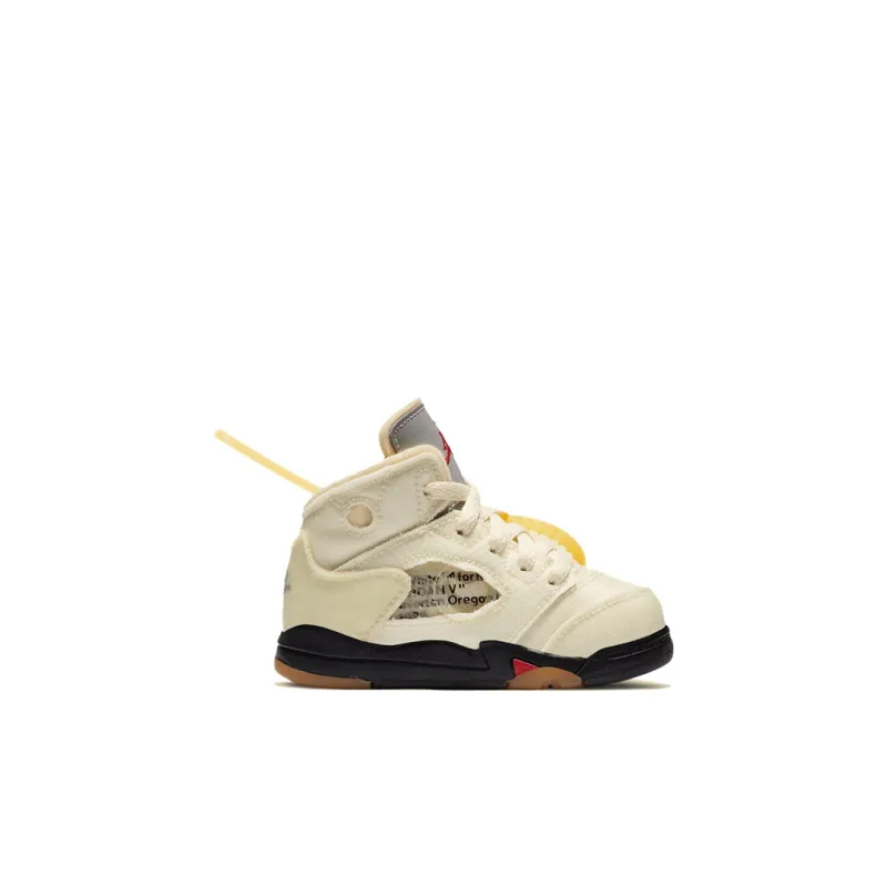 Jordan 5 Retro Off-White Sail TD-1