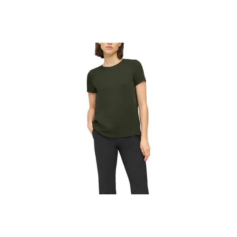 THEORY T-Shirt Women's Olive Green-2
