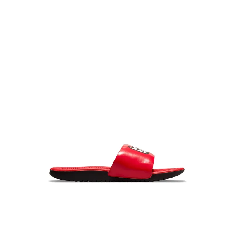 Nike Kawa Slide GS 'University Red'-1