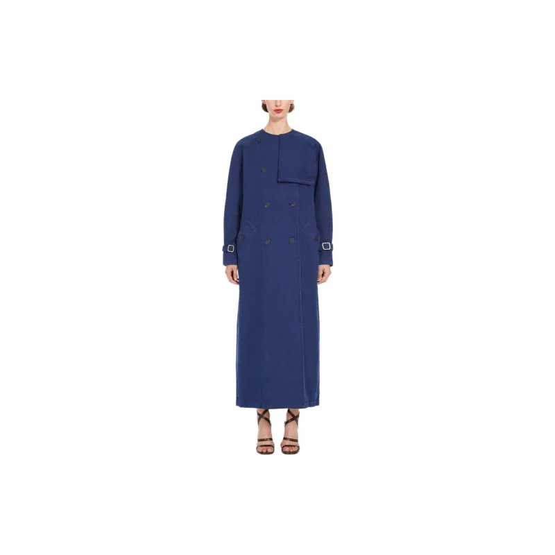 MaxMara Calao Canvas Trench Coat-1
