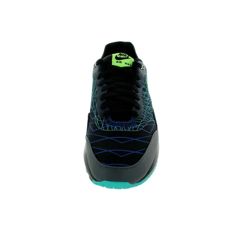 Nike Air Max Lunar 1 Jacquard Winter Black Flash Lime Hyper Cobalt-2