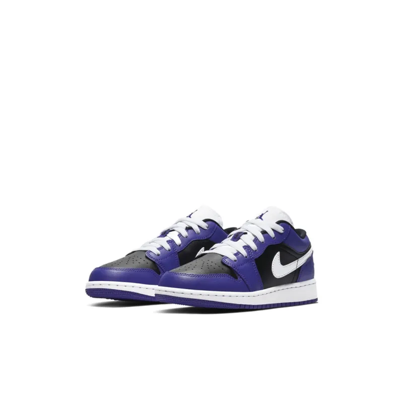 Jordan 1 Low Court Purple Black GS-2