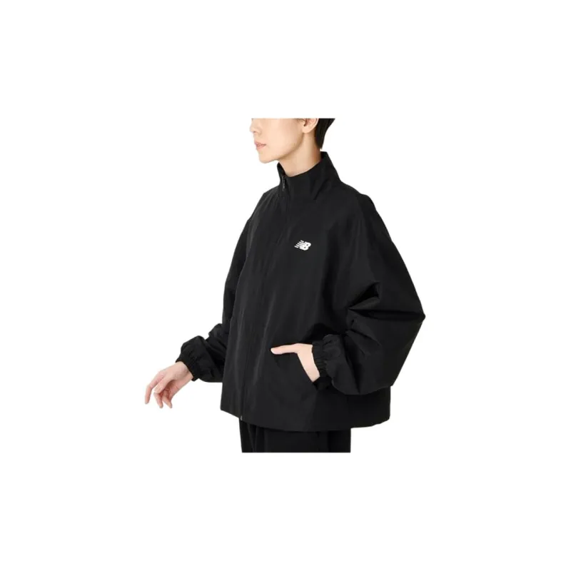 New Balance Sport Essentials Oversized Jacket Jackets Coats Women's Black-5