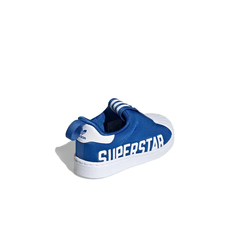 Adidas Originals 360 X I Low Top Skateboard Shoes Blue Infant And Toddler-2