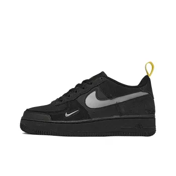 Nike Air Force 1 Low 'Cut Out Swoosh   Grey' GS