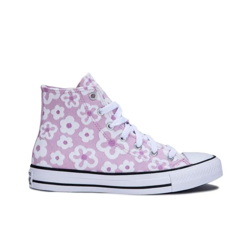 Converse Chuck Taylor All Star High GS 'Floral Embroidery'-1