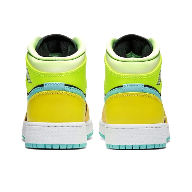Jordan 1 Mid SE Aurora Green GS-3