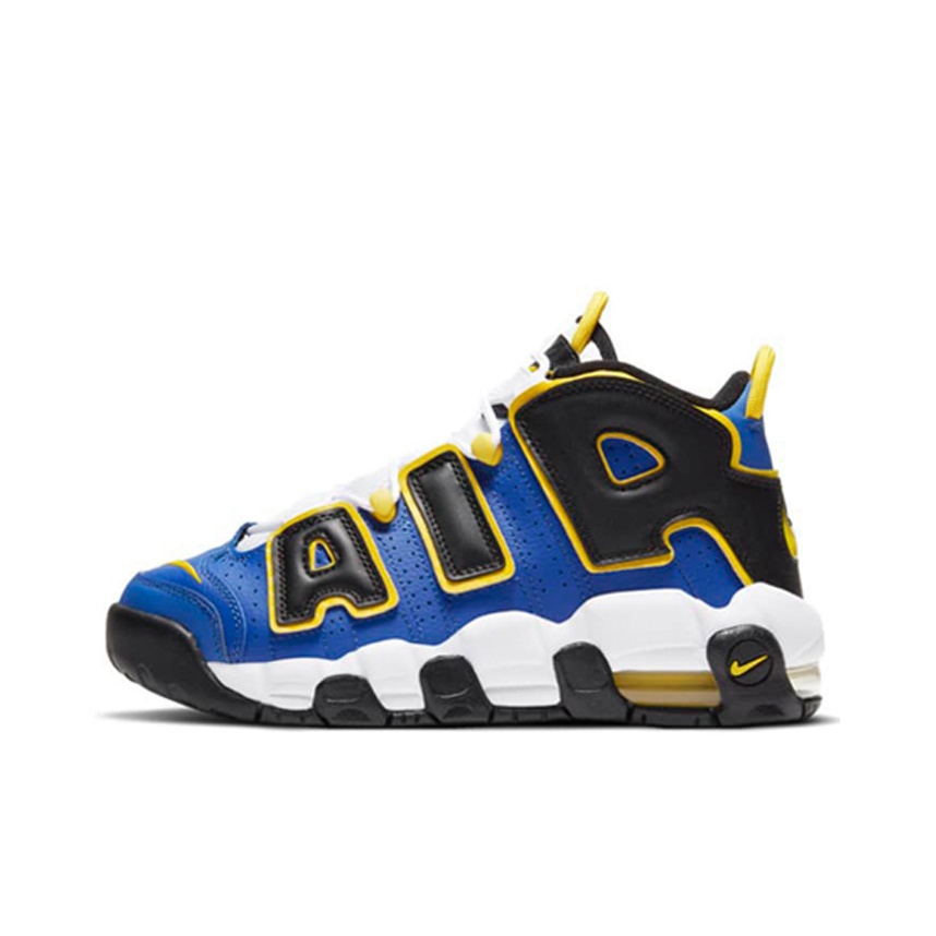 bebcdrshop trends nike air uptempo blue and yellow POIZON