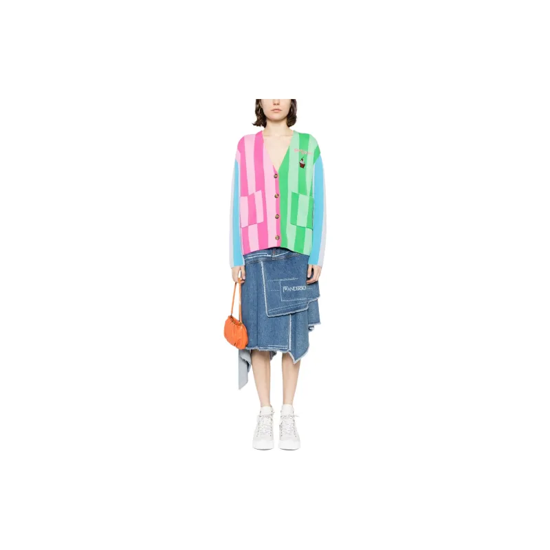 Mira Mikati Bonjour Colour block Cardigan-1