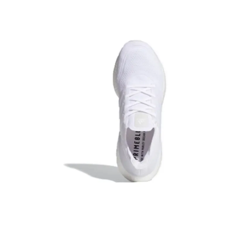 Adidas Ultraboost 21 J Slip Resistant, Abrasion Resistant, Breathable Low Top Kids' Running Shoes White Teenagers-4