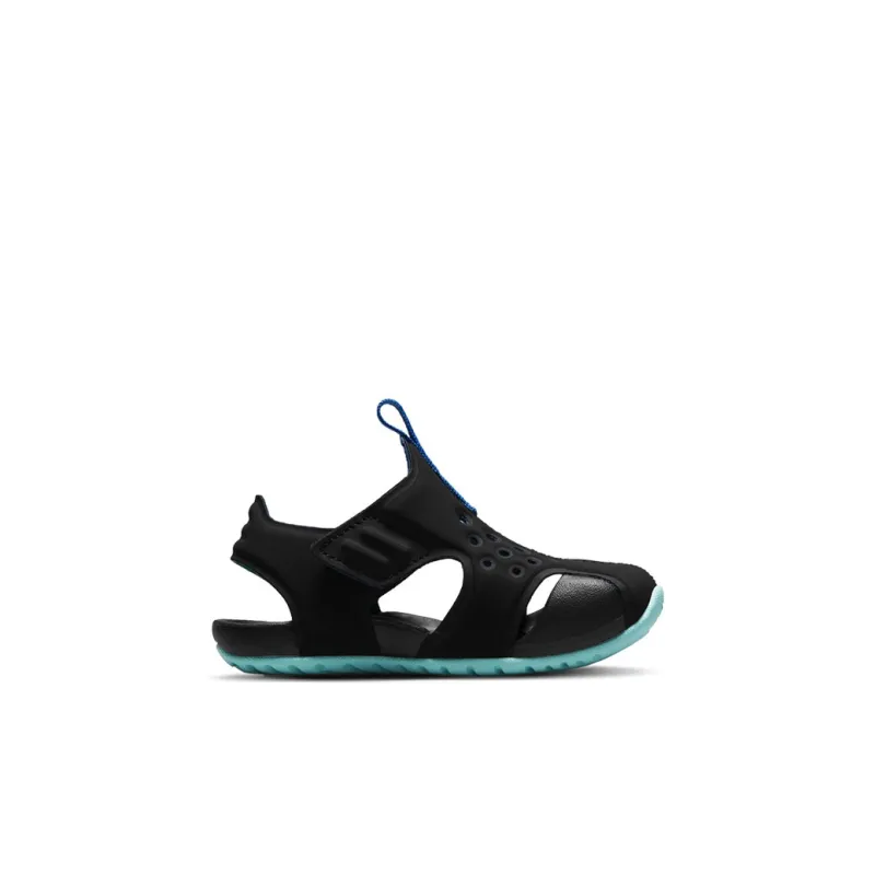 Nike Sunray Protect 2 BT Breathable Low Top Toddler Shoes Black Green Infant And Toddler-3